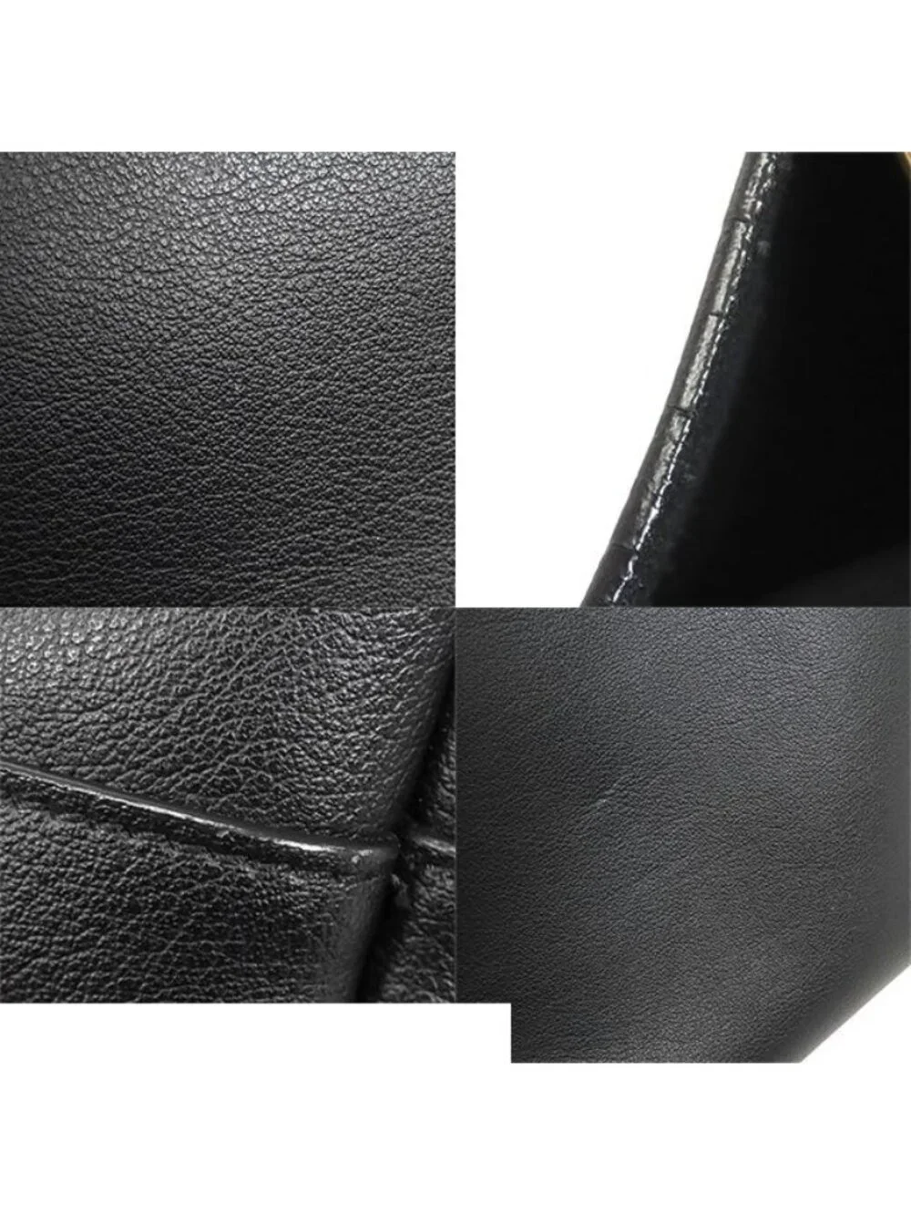 Saint Laurent Toy Shopping Black Leather 2-Way Shoulder Bag